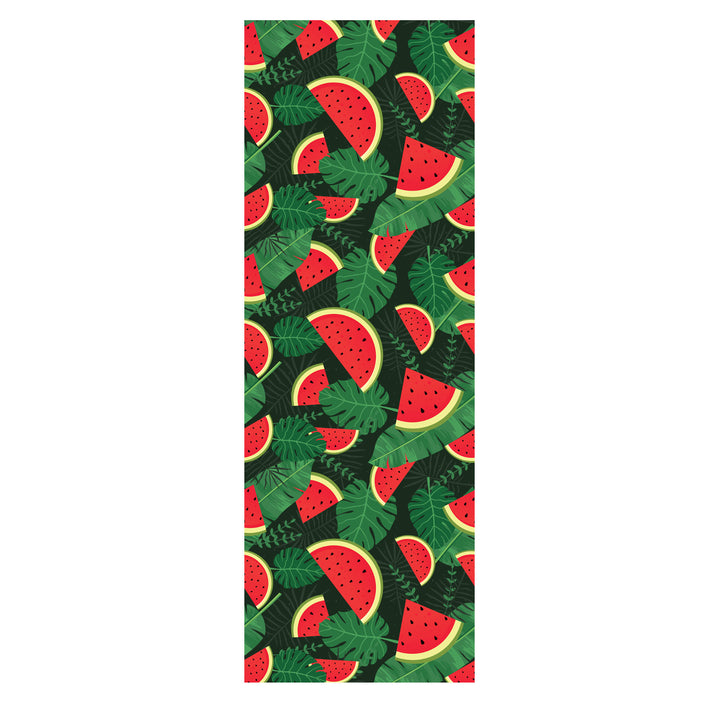GreenBlue GB183 Classic Beech Deck Chair with Watermelon Print, 2 pieces