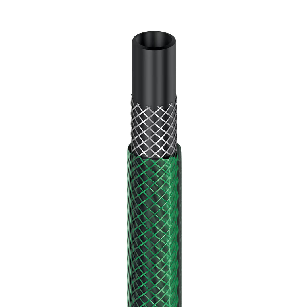 Cellfast Aluplus 1/2" 60m Hose Cart + Cellfast Economic 1/2" 50m Garden Hose