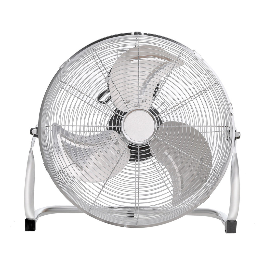 HanksAir-Standventilator, Leistung 80 W, 3 Betriebsstufen, aus verchromtem Stahl, Durchmesser 40 cm, Kabellänge 1,5 m, W021