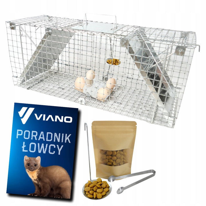 Live trap for martens, rats, mice, minks, and weasels, Viano P1