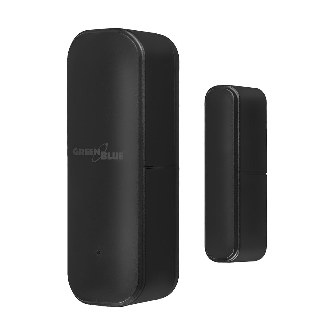 Contacteur sans fil / capteur d'ouverture Wi-Fi GreenBlue, Android/iOS, pour portes / fenêtres, 3,0 V CC, LR03x2, GB479 B, 2 kits