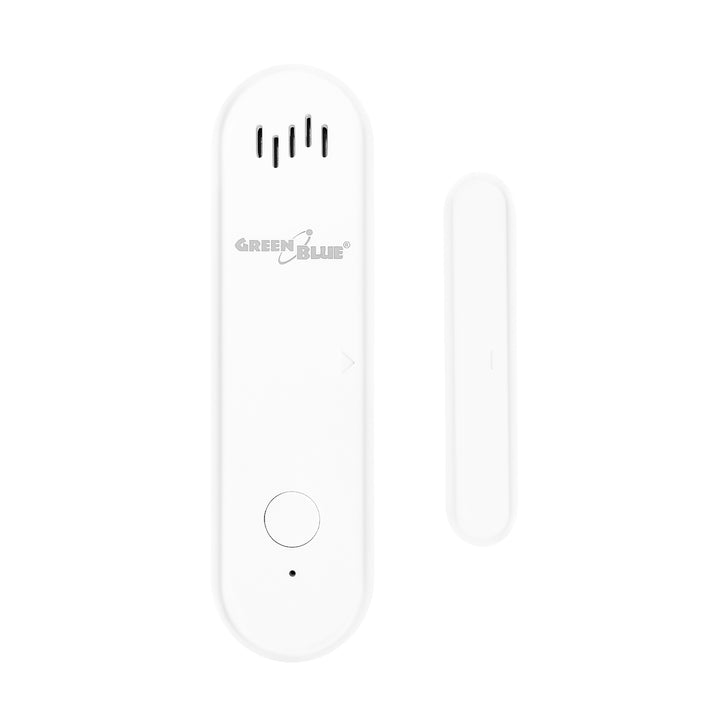 Drahtloser Reed-Schalter / WLAN-Öffnungssensor von GreenBlue, Android/iOS, für Türen / Fenster, 3,0 V DC, LR03x2, mit Alarm, GB478, 2 Sets