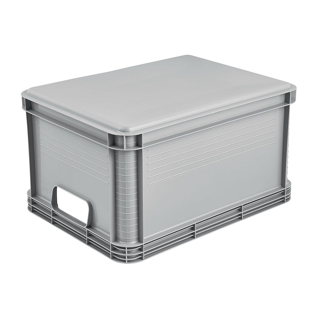 Sac de transport Robert Keeeper, capacité 20 L, gris, adapté au contact alimentaire, léger et résistant, capacité de charge jusqu'à 30 kg, lot de 3 pièces