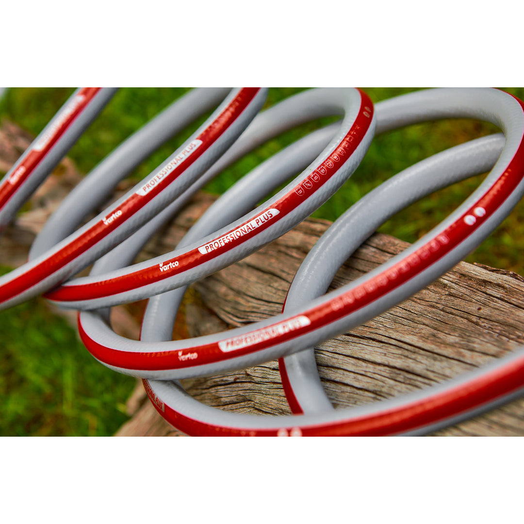 Chariot pour tuyau d'arrosage 1/2" 45 m + Tuyau d'arrosage Vartco Professional Plus 1/2" 30 m Agaplast
