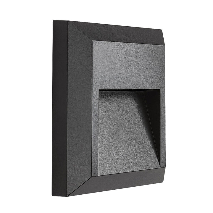 Rabalux Wall Sconce, Outdoor, 4W LED, Anthracite, Trento, 2 pieces