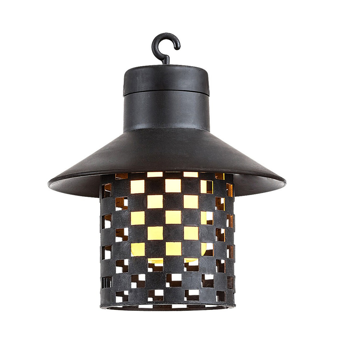 Rabalux Solar Lights, 4 fixtures, outdoor, IP44, black, Ximpu, 2 sets