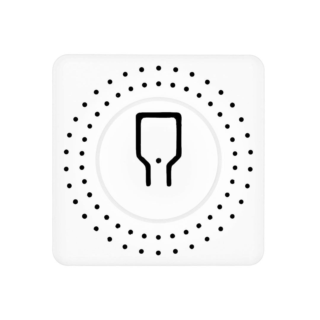 GreenBlue Flush-Mount WiFi Relay, Android/iOS/Alexa/Google Home, 100–240 V AC, 50/60 Hz, max. 16 A, for 150 W LEDs, GB739, 3 pieces