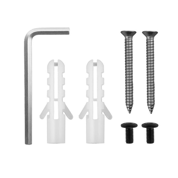 Maclean Horizontal Wall-Mounted Bike Rack, steel, max. load 30 kg, adjustable angle, MC-172, 3 pieces