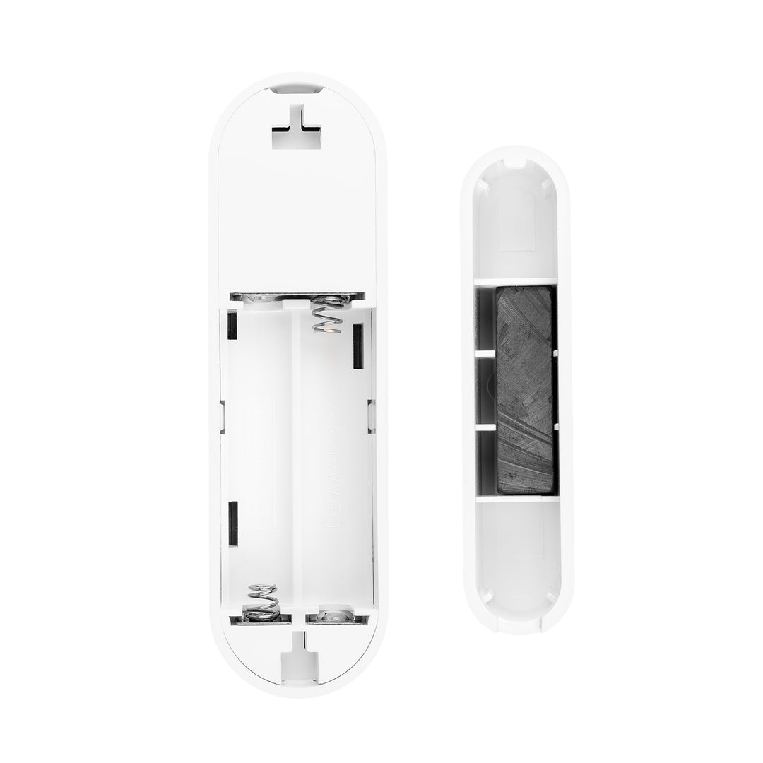 Drahtloser Reed-Schalter / WLAN-Öffnungssensor von GreenBlue, Android/iOS, für Türen / Fenster, 3,0 V DC, LR03x2, mit Alarm, GB478, 2 Stück + 4x AAA-Alkalibatterie Varta Industrial 4003