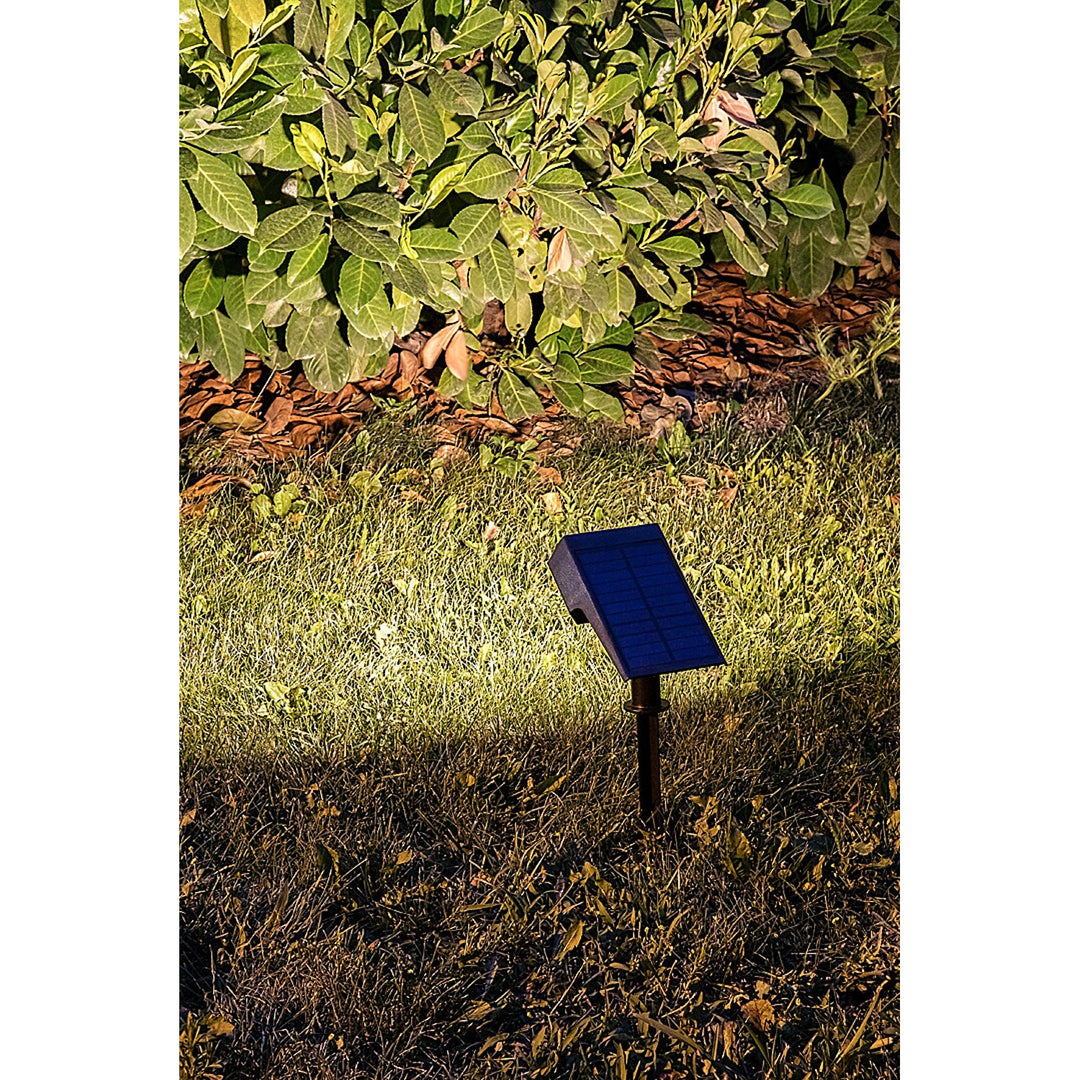 Rabalux Nantes Solar Light, 50 LM IP65, Black, 0.5W LED, 77088