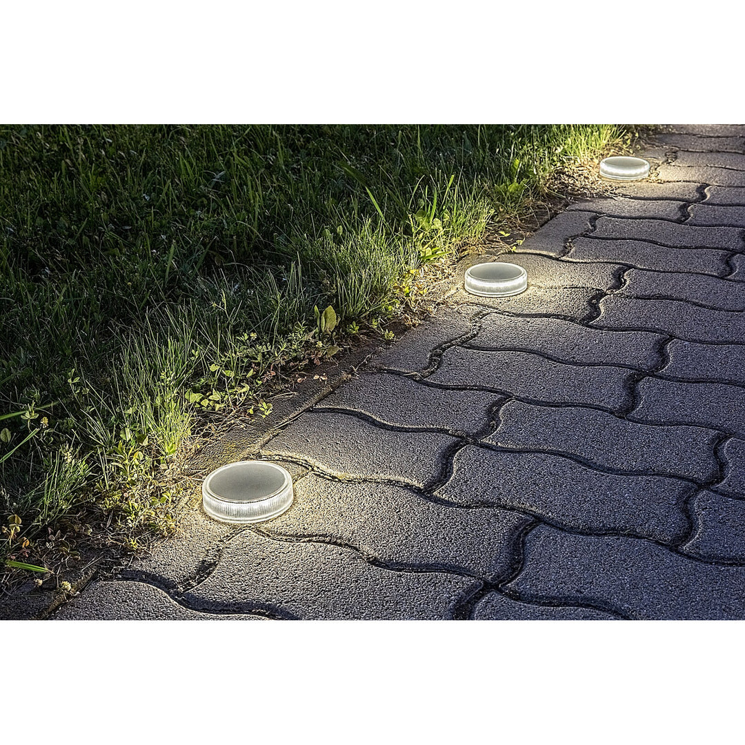 Trillo LED Solar Light, 0.3W, twilight sensor, clear, IP65, K 4000, 77175