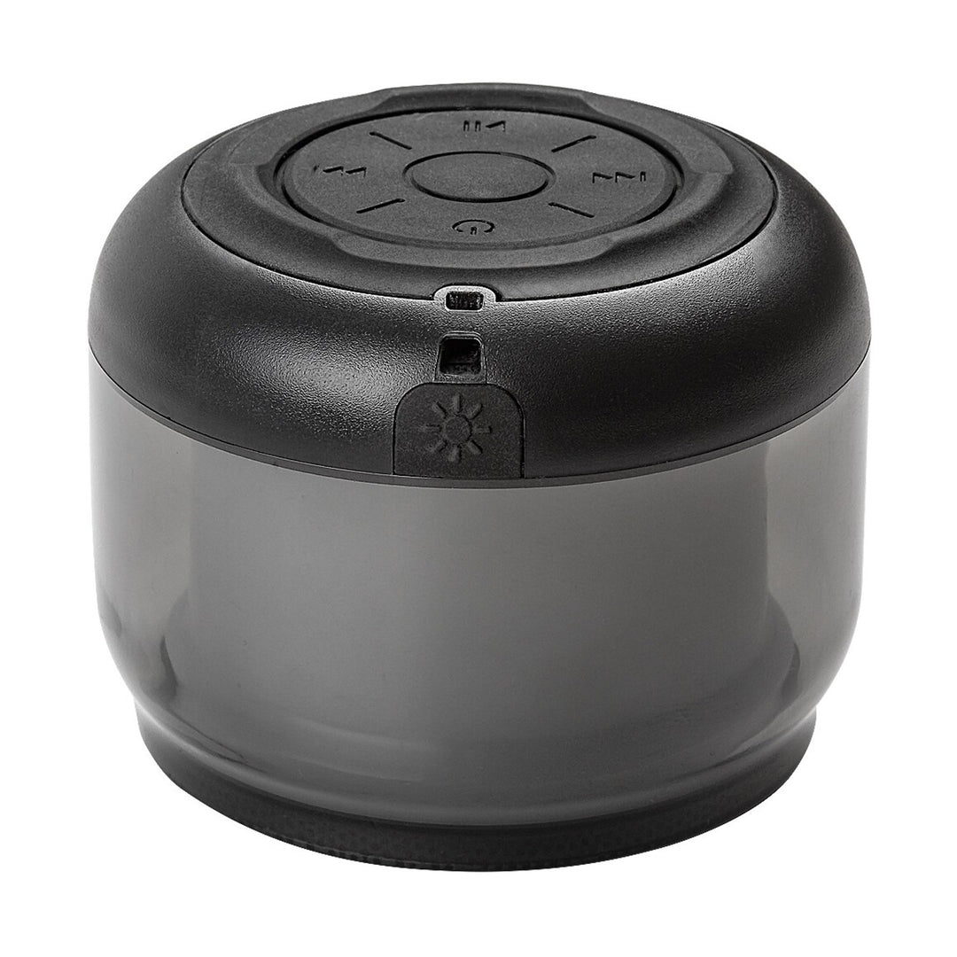 Rabalux Radelia Schreibtischlampe, Bluetooth-Lautsprecher, RGB, schwarz, IP20, Akku, 76110