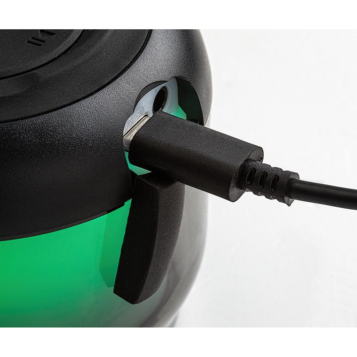 Rabalux Radelia Schreibtischlampe, Bluetooth-Lautsprecher, RGB, schwarz, IP20, Akku, 76110