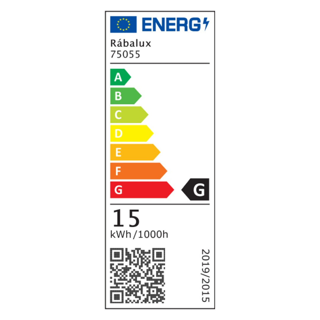Rabalux Odran Badezimmerleuchte, LED 15 W, IP44, 4000 K, 75055