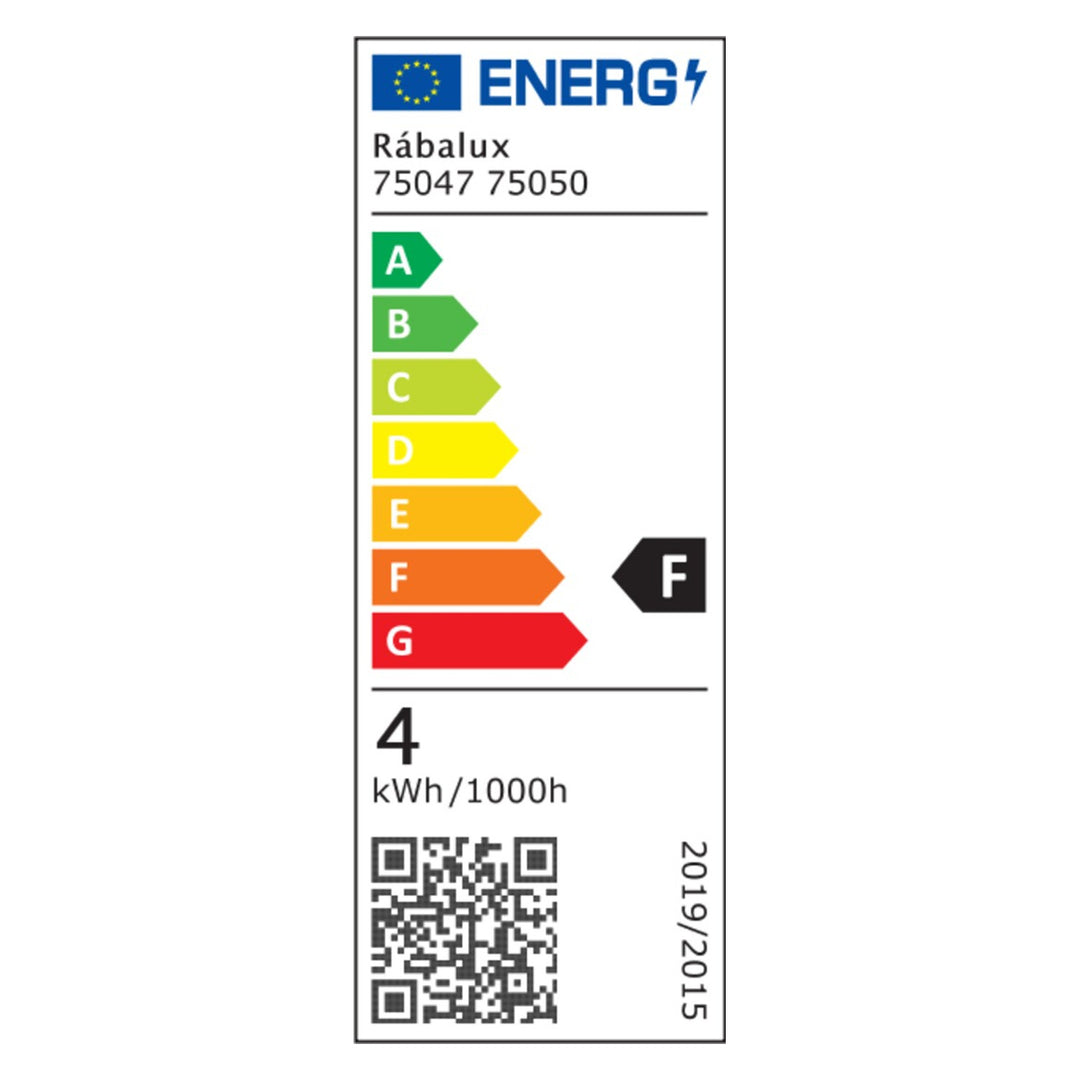 Rabalux Oliro LED-Badezimmerleuchte 4 W, Chrom, IP44, 4000 K, 75047