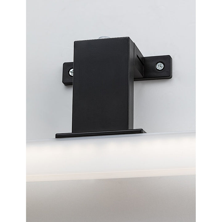 Rabalux Oliro LED 6W Black Bathroom Light, IP44, 4000 K, 75051