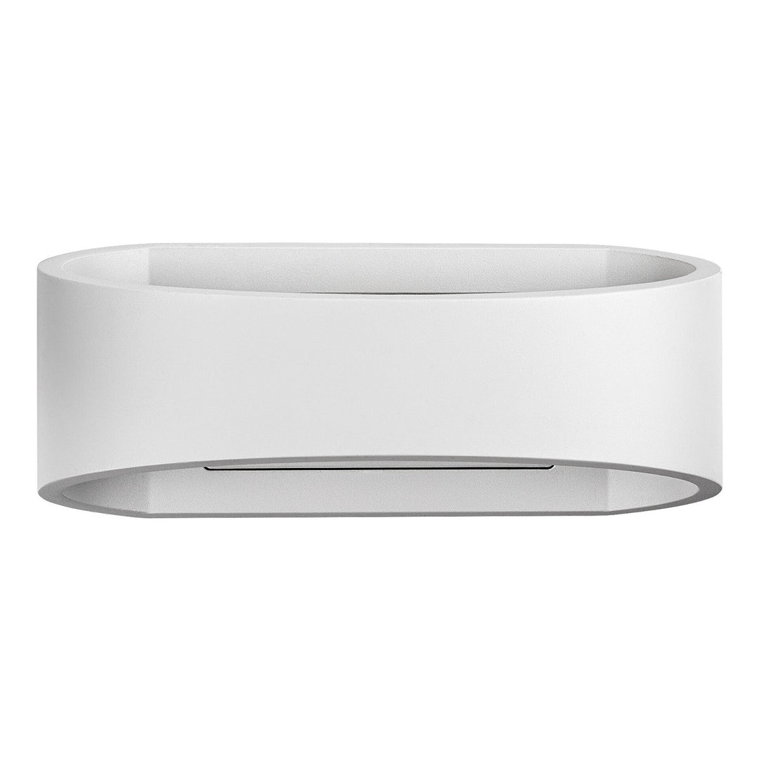 Applique murale d'extérieur Rabalux Gerla, blanche, LED 9 W, IP54, 3 000 K, 77178