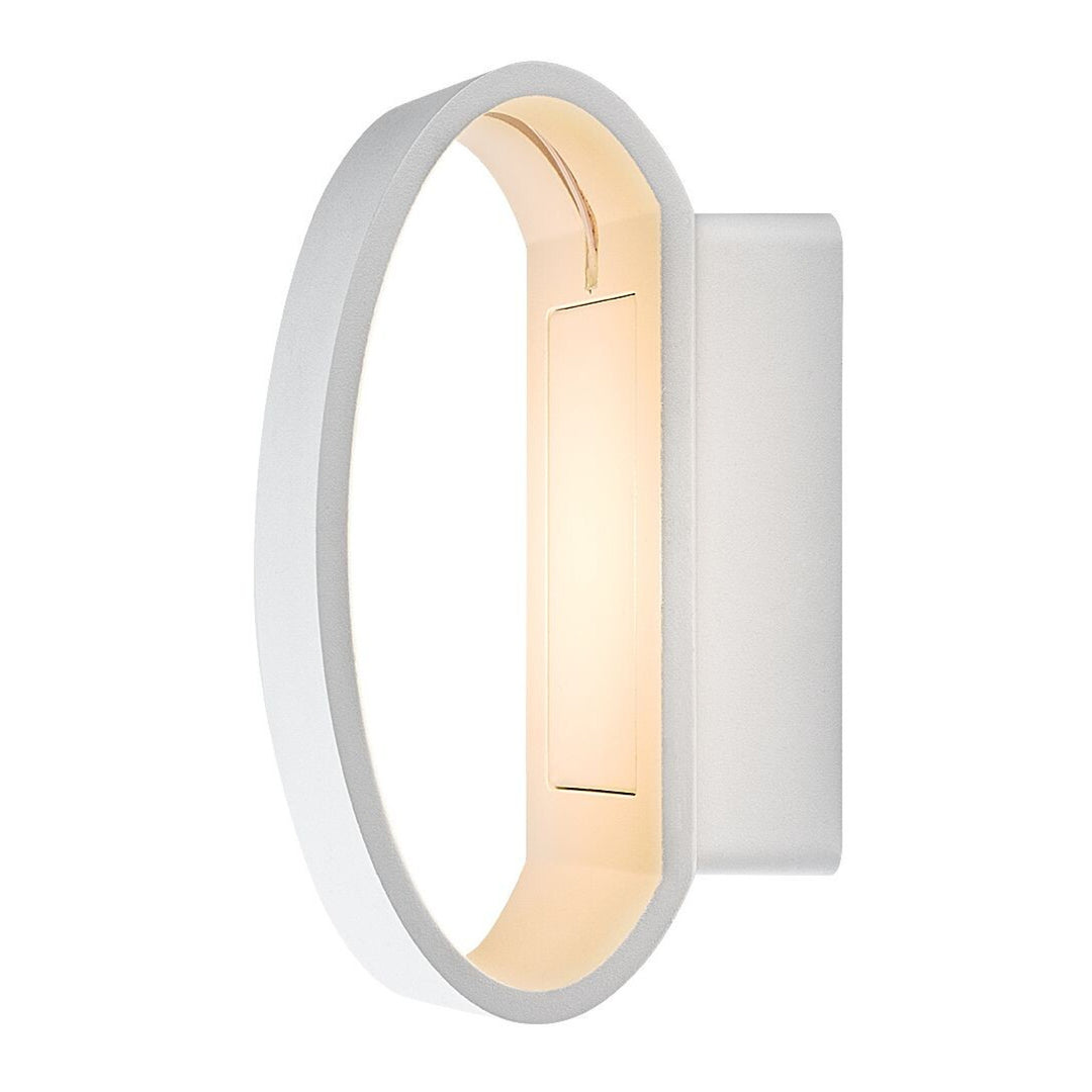 Applique murale d'extérieur Rabalux Gerla, blanche, LED 9 W, IP54, 3 000 K, 77178