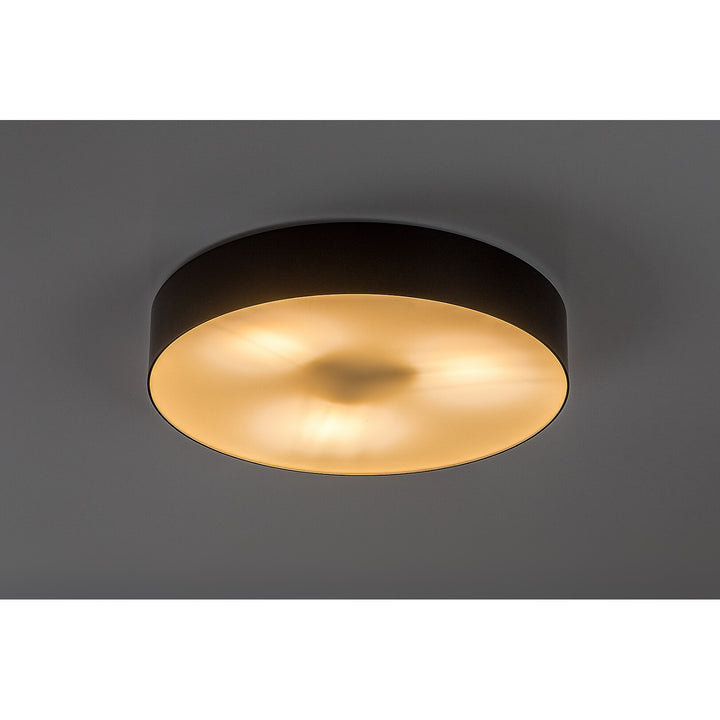 Lampe Rabalix Dolen, noire, 3x E27, max. 9 W, IP43, 75066