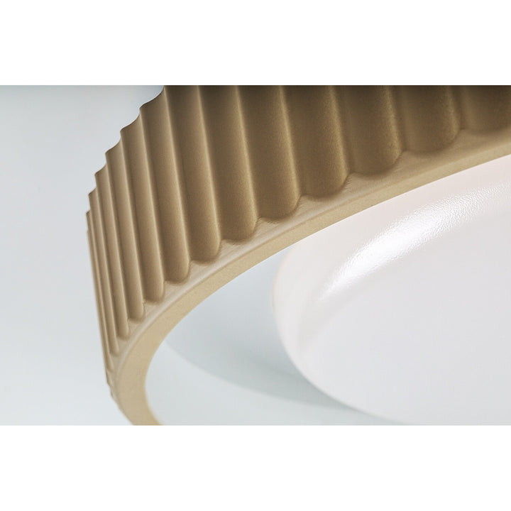 Pastello LED-Lampe 48 W, IP20, grau-beige, 3000–6500 K, Speicherfunktion mit Fernbedienung, Timer-Funktion, Nachtlicht-Effekt, 71345