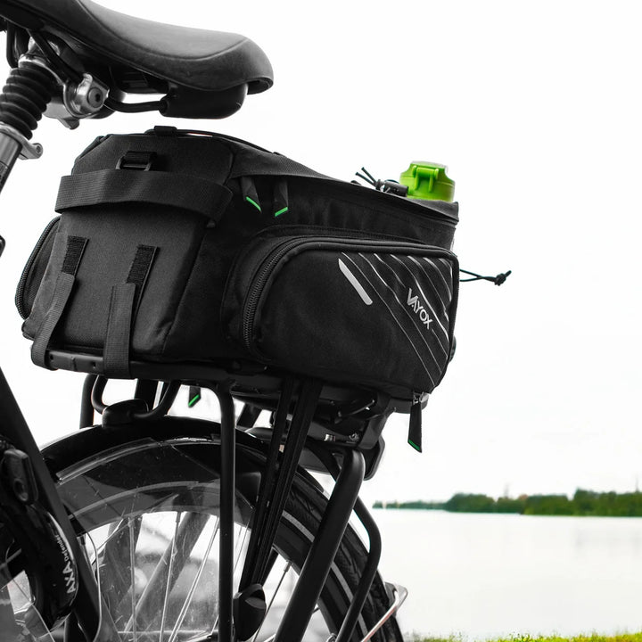 Sac, sacoche de vélo pour porte-bagages, arrière, capacité 12 l, imperméable, Vayox