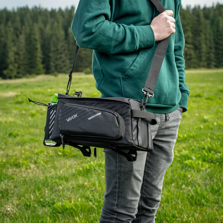 Sac, sacoche de vélo pour porte-bagages, arrière, capacité 12 l, imperméable, Vayox