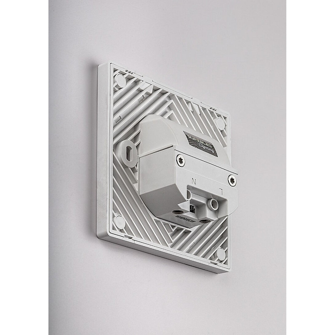 Lampe Lunca LED 1 W IP20 blanche 3 000, 4 500, 6 500 K, détecteur de mouvement, détecteur de luminosité, 77198, 2 pièces