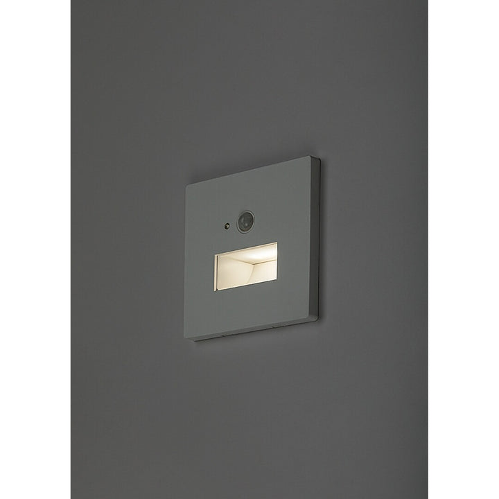 Lunca LED 1W IP20 White 3000, 4500, 6500 K Light with Motion Sensor and Light Sensor, 77198, 4 pieces
