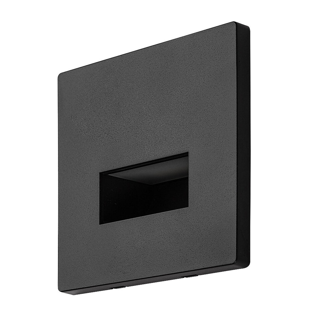Lunca LED Lamp, 1W, IP20, Black, Adjustable Color Temperature: 3000, 4500, 6500 K, 77195, 2 pieces