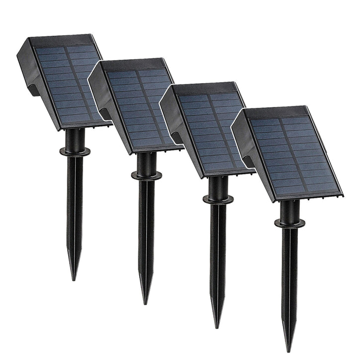 Rabalux Nantes Solar Light, 50 LM IP65, Black, 0.5W LED, 77088, 4 pieces
