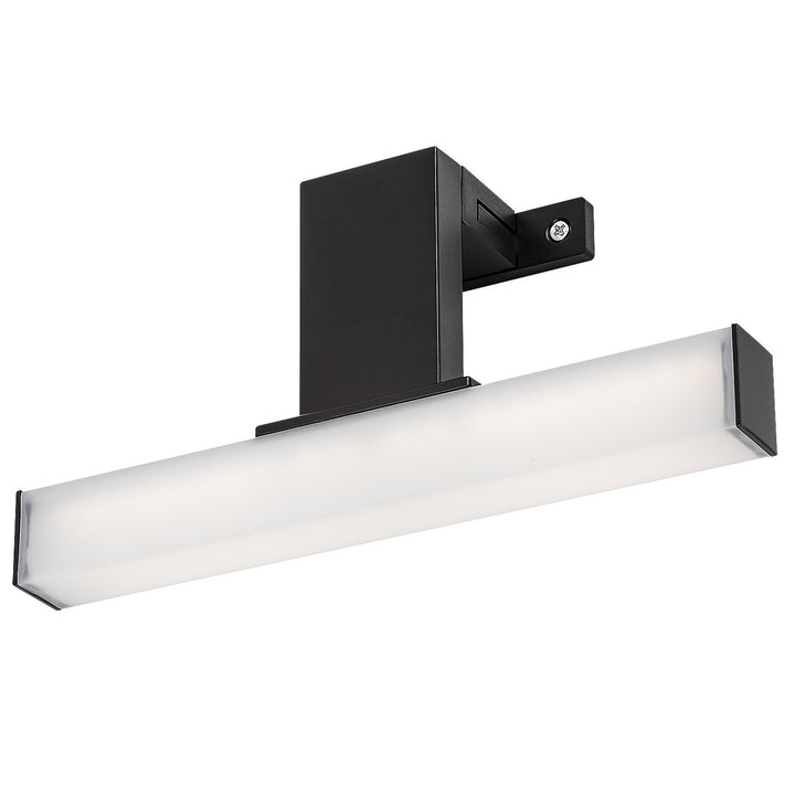 Rabalux Oliro LED 4W Black Bathroom Light, IP44, 4000 K, 75050