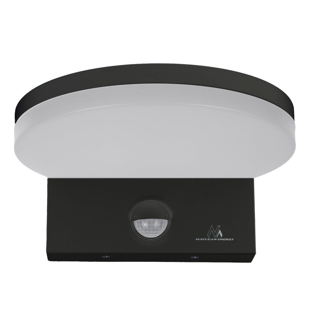 Maclean LED Light with Motion Sensor, PIR Motion Sensor, Black, 15W, IP65, 1560 lm, Neutral White (4000K) MCE344 B, 2 pieces