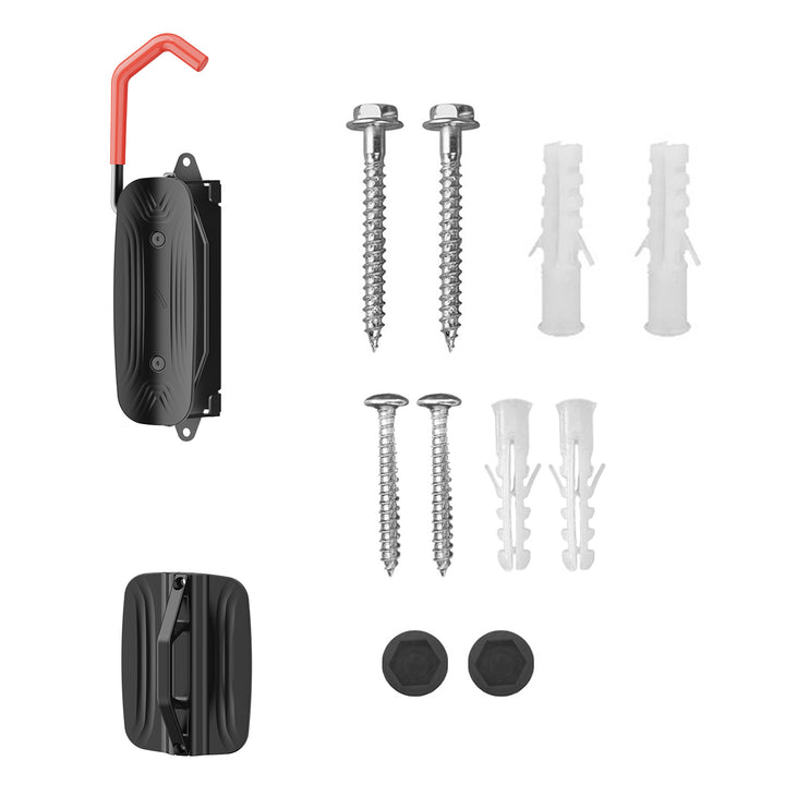 Maclean Wall-Mounted Bike Rack, 30 kg max, MC-998, 3 pieces