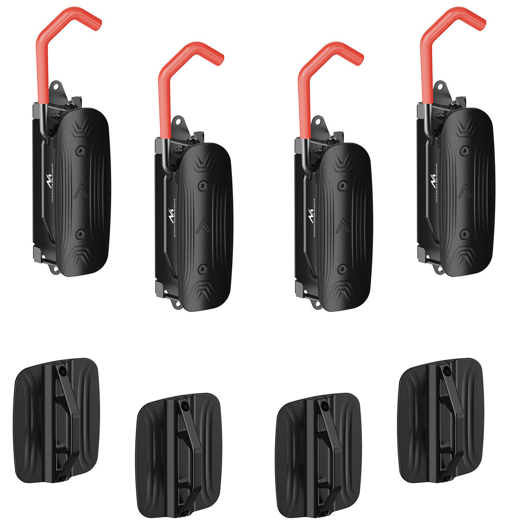 Maclean Wall-Mounted Bike Rack, 30 kg max, MC-998, 4 pieces