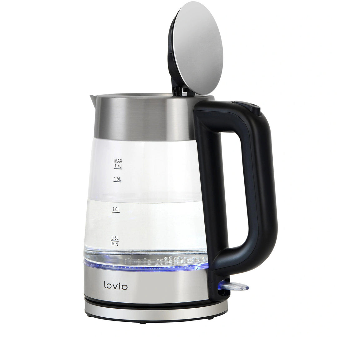 Lovio LVGEK001 kabelloser Glas-Wasserkocher