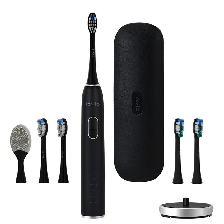 Cepillo de dientes eléctrico Lovio SonicProtect PRO negro LVTB124BK