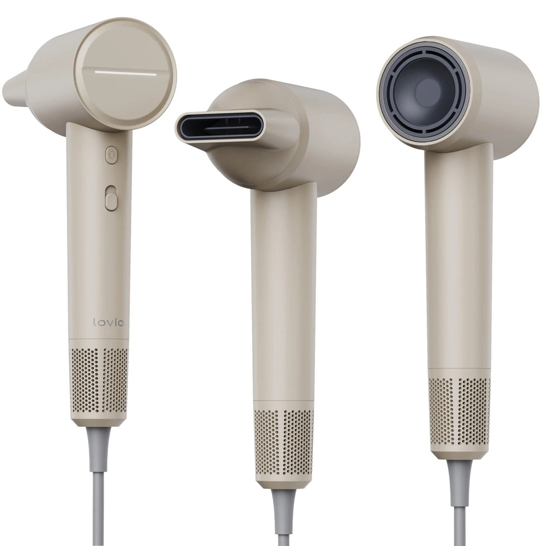Lovio Air Flow Professional Hair Dryer, Beige, LVHD001BE