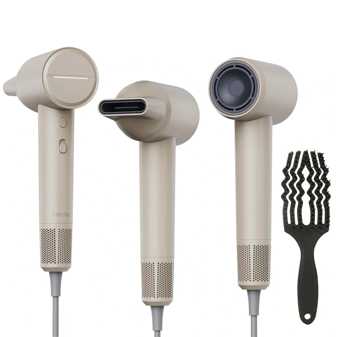 Lovio Air Flow Professional Hair Dryer, Beige, LVHD001BE