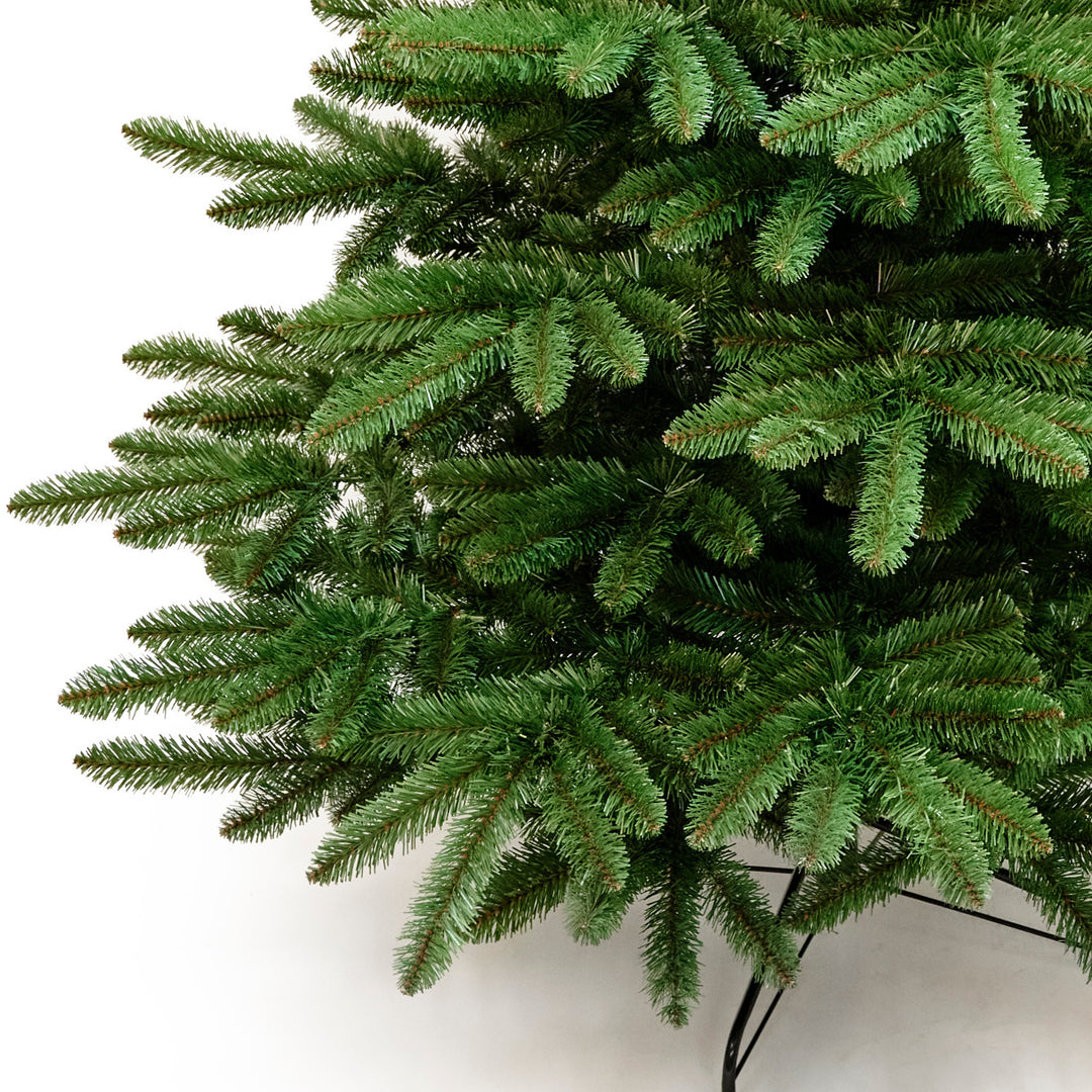 Artificial Christmas tree, Spanish fir, PVC, 250 cm tall, metal stand