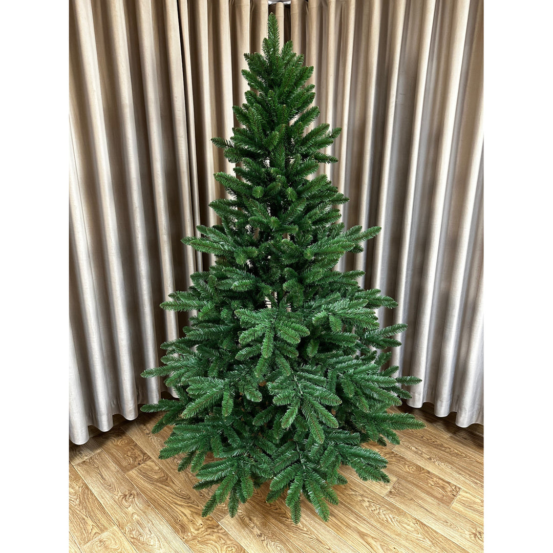 Artificial Christmas tree, Spanish fir, PVC, 250 cm tall, metal stand