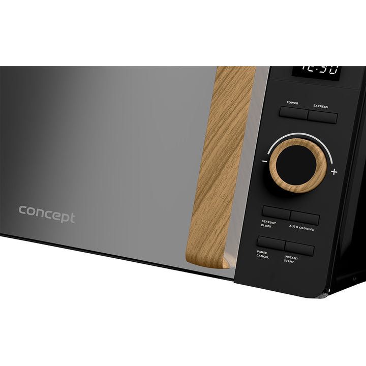 Concept Microwave Oven, 5 power levels, defrost function, 20L capacity, 800W power, black, MT3520bc