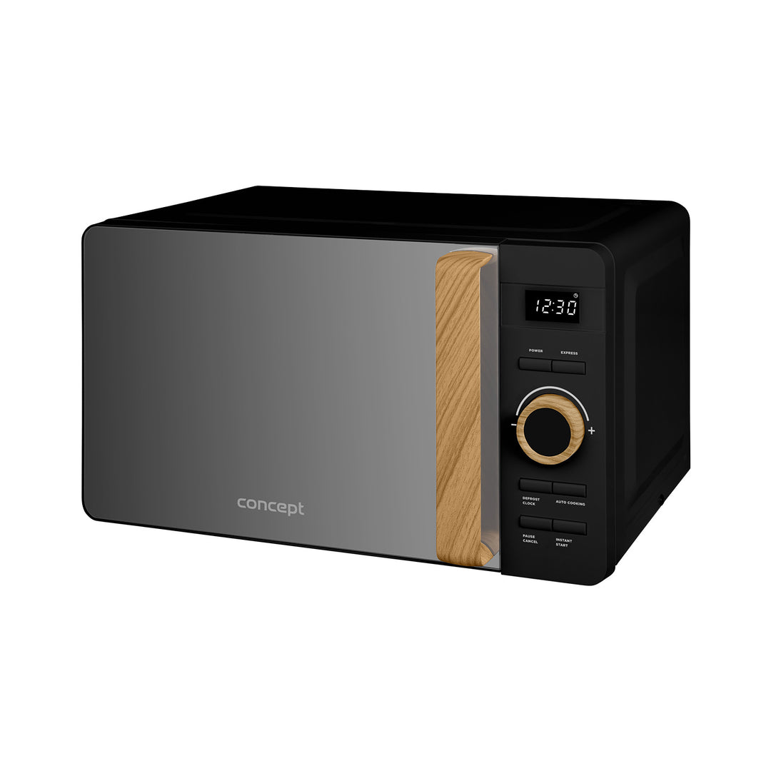 Concept Microwave Oven, 5 power levels, defrost function, 20L capacity, 800W power, black, MT3520bc