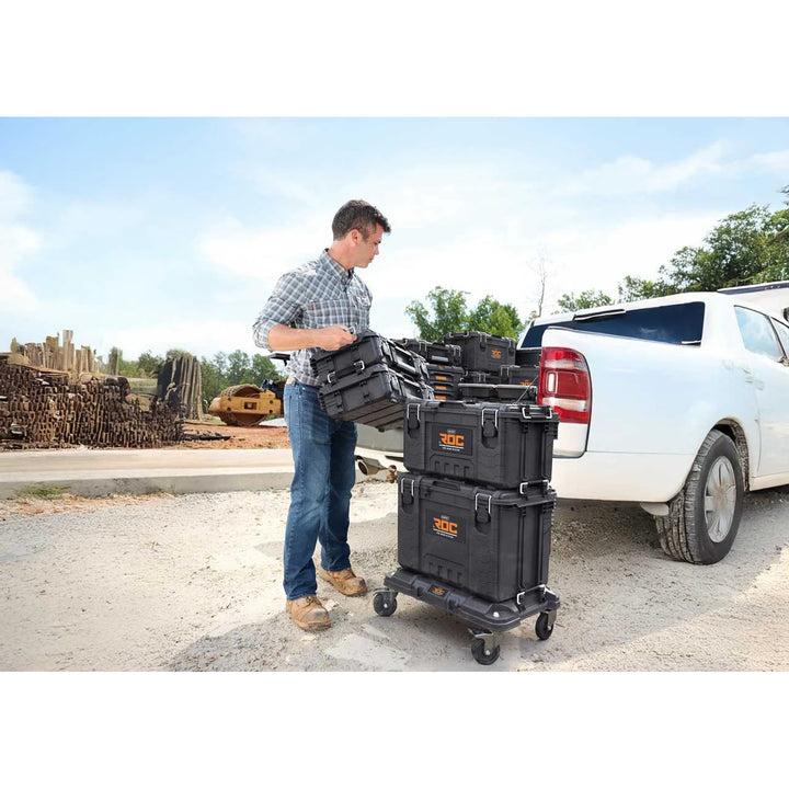 Keter Roc Pro Gear Transport Platform, black, modular system, load capacity up to 145 kg, 262828