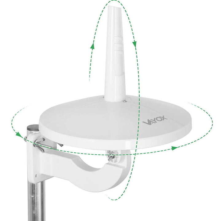 Digital720 Combo White DVB-T/T2 Omnidirectional Antenna VA0066 Vayox