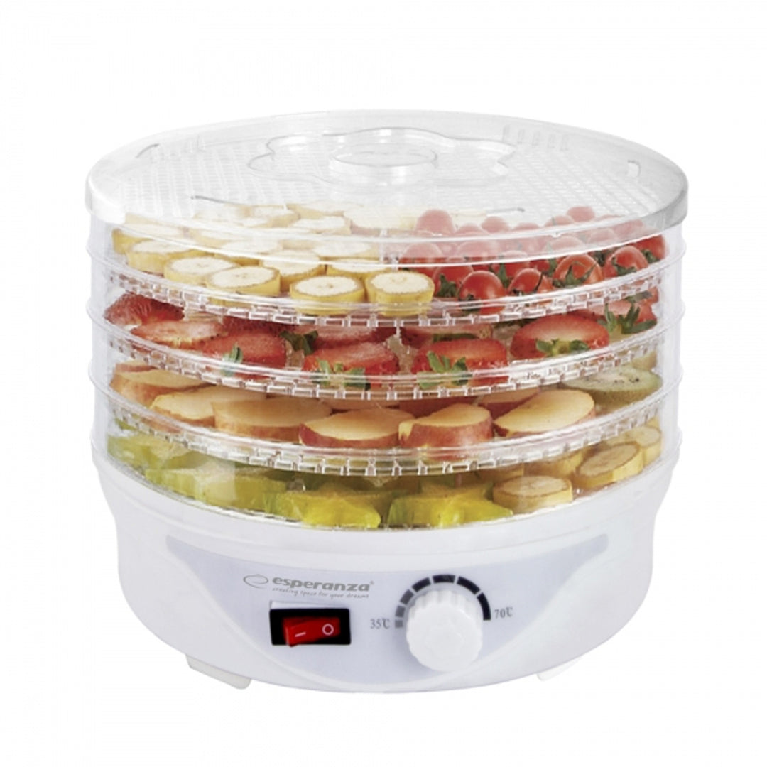 Esperanza Dehydrator for Mushrooms, Fruit, Vegetables, and Herbs, 250 W, 8 Drying Programs