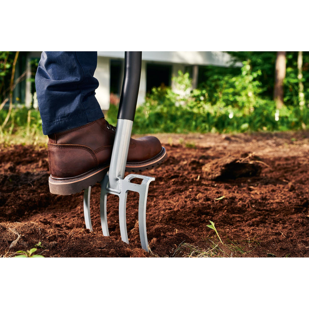 CELLPRO Nursery/Drainage Spade + ENERGO Fork + CELLPRO Universal Metal Rake, Cellfast