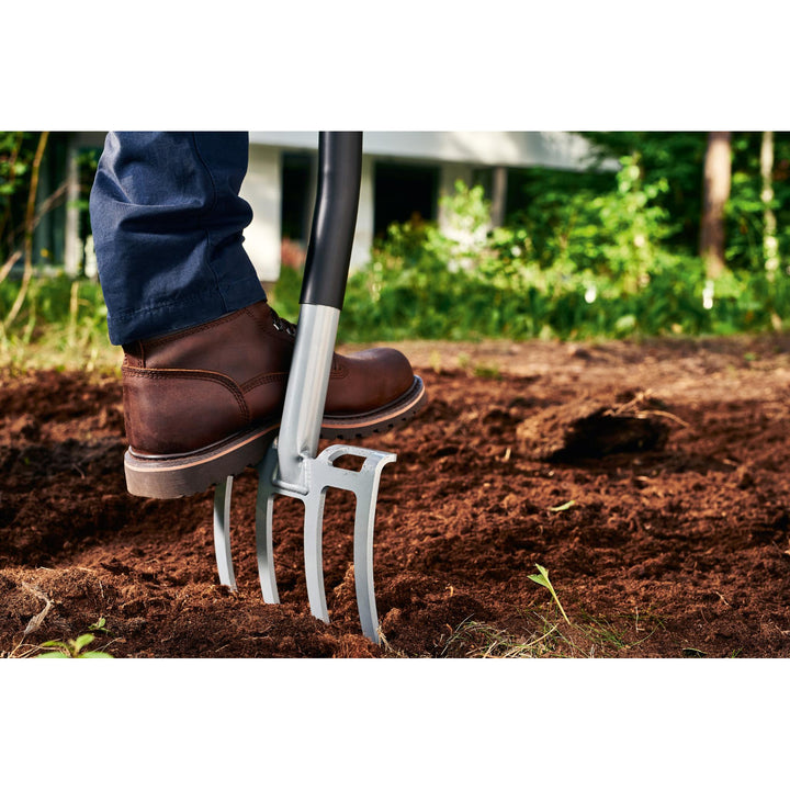 CELLPRO Nursery/Drainage Spade + ENERGO Fork + CELLPRO Universal Metal Rake, Cellfast