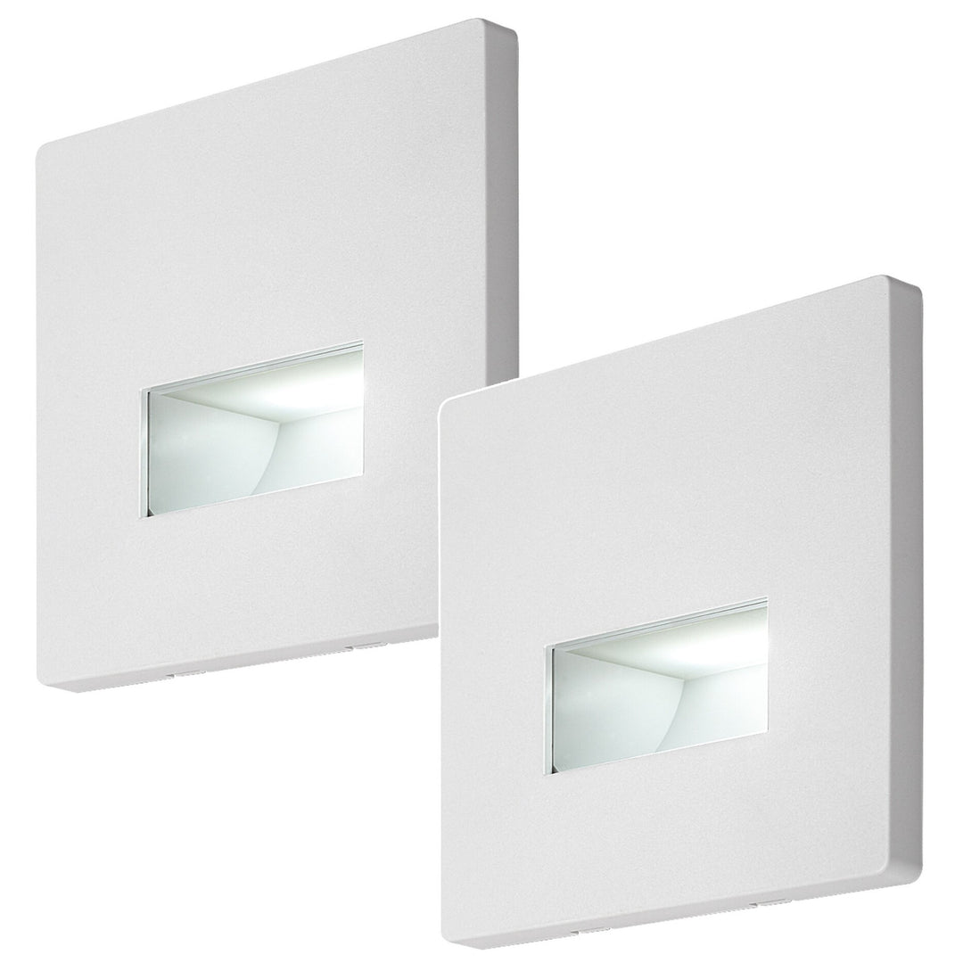 Lunca LED Lamp, 1W, IP20, white, adjustable color temperature: 3000, 4500, 6500 K, 77196, 2 pieces