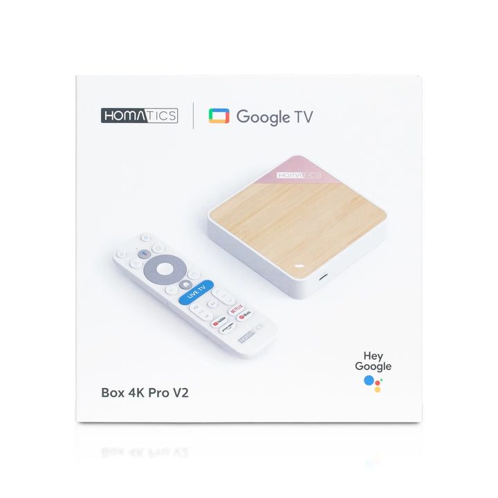 Homatics Box 4K Pro V2 Google TV Media Player