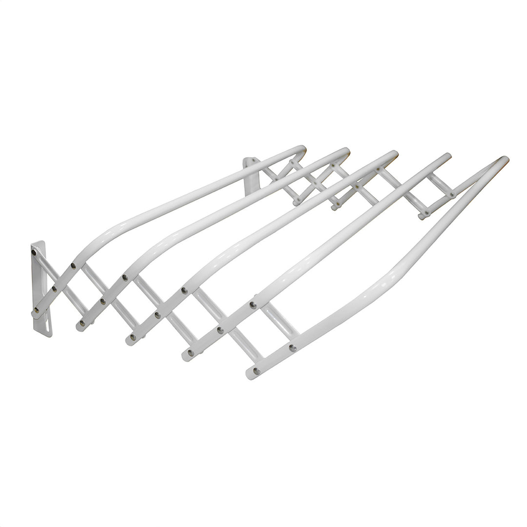 Harmonica-Style Clothes Drying Rack 60, for clothes and underwear, extendable, white, Model 103, Sepio